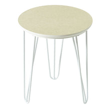 Small Light White Gold Table