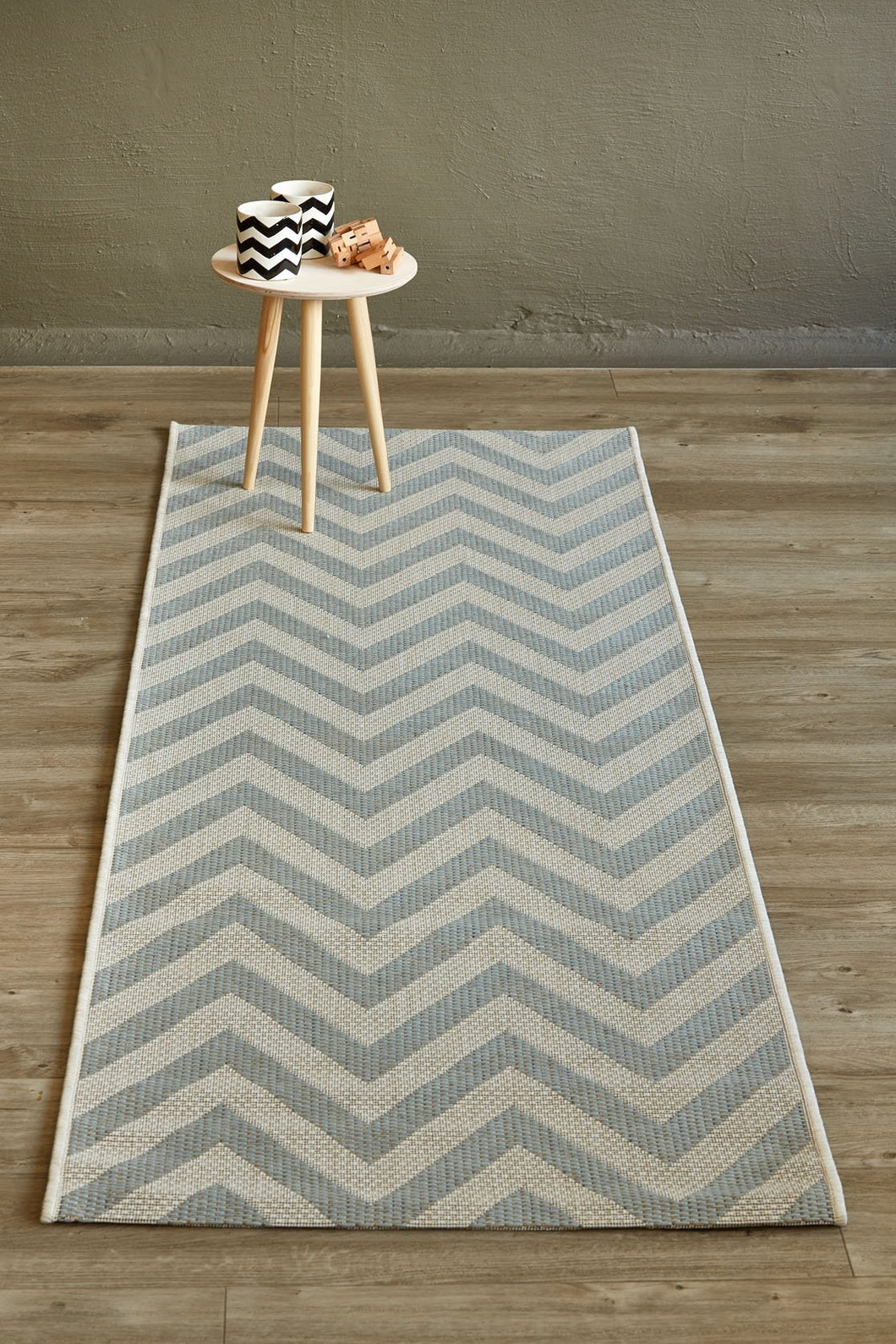 Herringbone Silvermint Rug (new stock)
