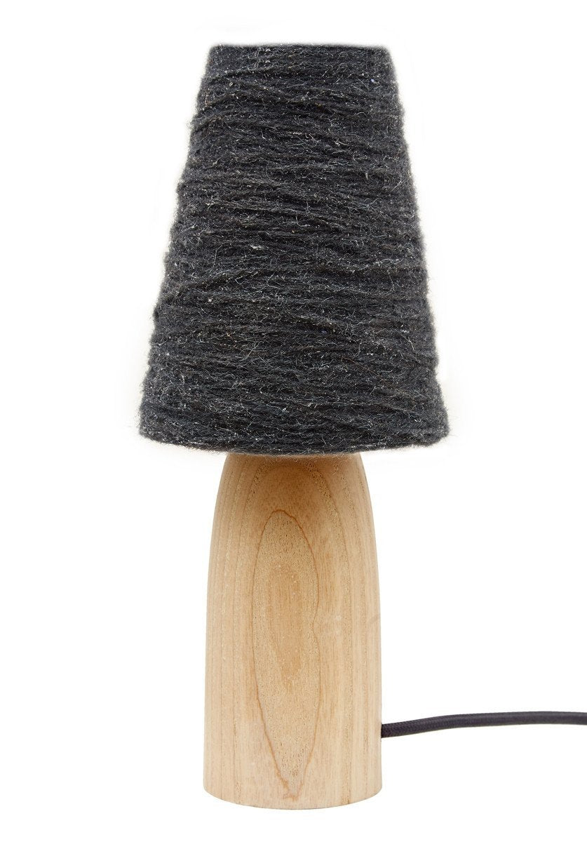 Charcoal Table Lamp