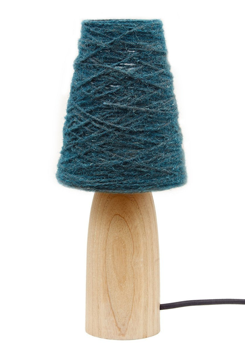 Teal Table Lamp