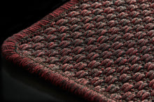Woven Ruby Red Rug