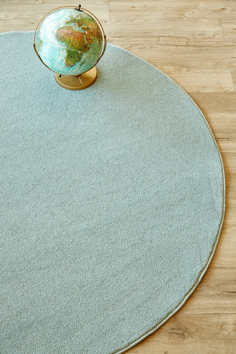Plush Seafoam Circle
