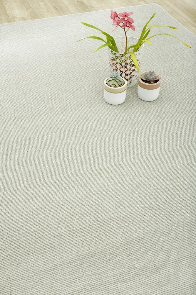 Natural sisal look grey rug