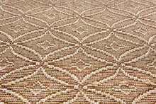 Natural fibre look corn rug