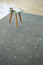 Dark Grey Cross Carpet
