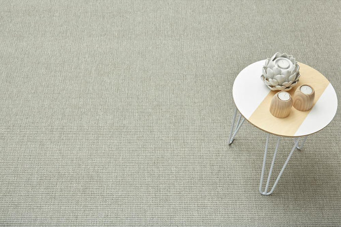Natural sisal look grey rug