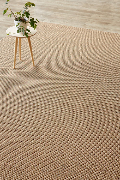 Natural fibre look corn rug