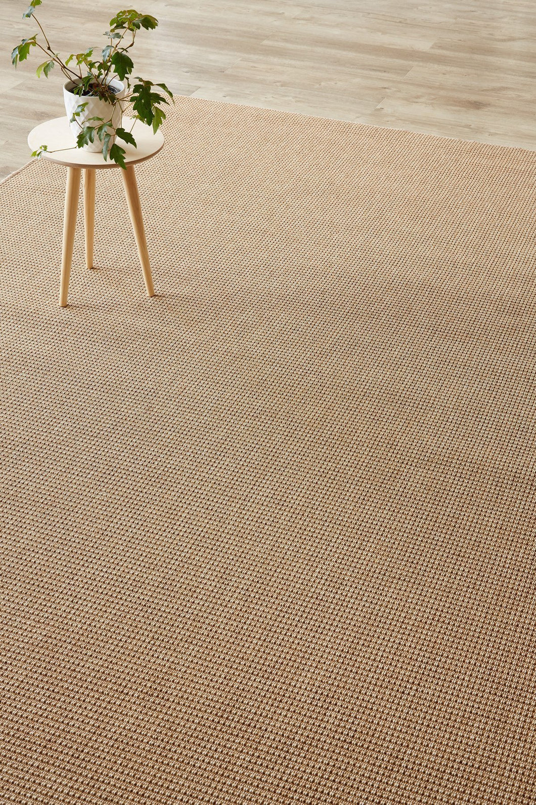 Natural fibre look corn rug